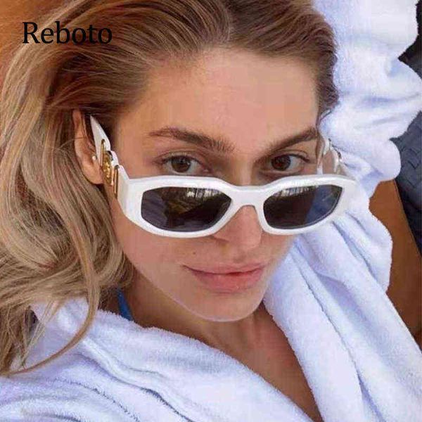 

sunglasses fashion brand women luxury trendy steampunk square frame ladies retro eyewear goggle zonnebril dames uv400 220321, White;black