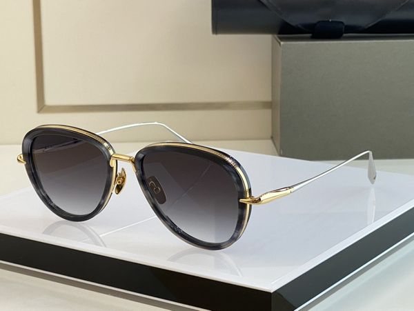 Dita Depplexer Two DTS406 Top Luxury Sunglasses для мужчин для модного дизайна хэви -метал женщин солнцезащитные очки дизайнер бестселлер панк UV400 с коробкой 5JYW