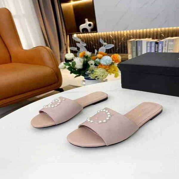 

2022 slippers designer ladies sandals with dress box dust bag shoes snake print slide summer wide bottom flat size 35-42 zw5o, Black