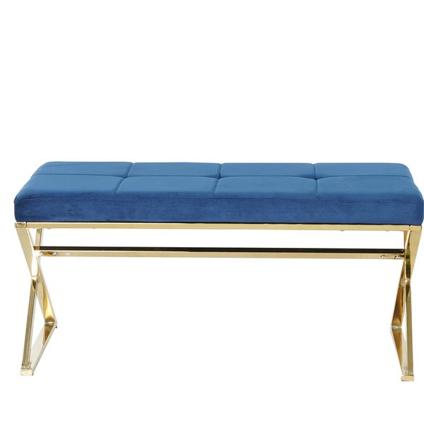 

home furniture new dining room velvet fabric morden bench