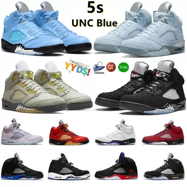 

2022 new basketball shoes for men 5s 5 jumpman concord green bean racer blue raging red what the stealth 2.0 shattered backboard moonlight m