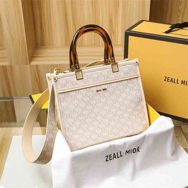 

purse women's bag new printed soft handle zipper women's portable tote bag bags outlettyil