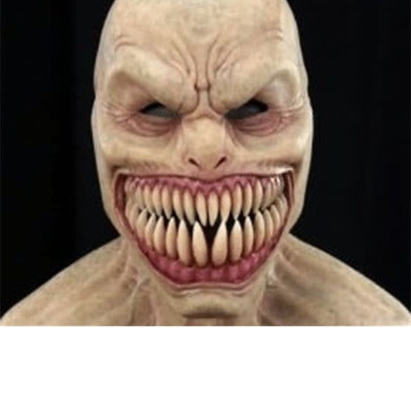 Partymasken Halloween Horror Kopfbedeckung Latex Clown Maske Teufel Gesichtsbedeckung Terror C 220823