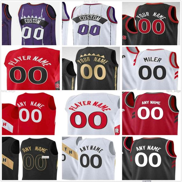 

2022 custom screen printed 4 rondae hollis-jefferson malachi flynn jalen harris matt thomas terence davis men woman kids youth basketball je, Black;red