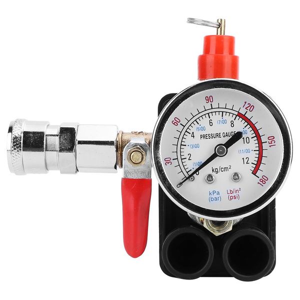 

380v 3 phase 4 hole vertical type pressure switch control valve g1/4" for air compressor