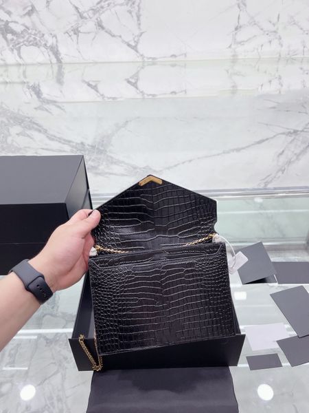 

shopping bag luxury designer bag one-shoulder portable messenger chain large capacity envelope bag classic envelope small square bag