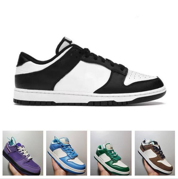 

unc casual shoes for men women dunks panda sneakers syracuse grey fog university red varsity green womens sports trainers 36-44, Black