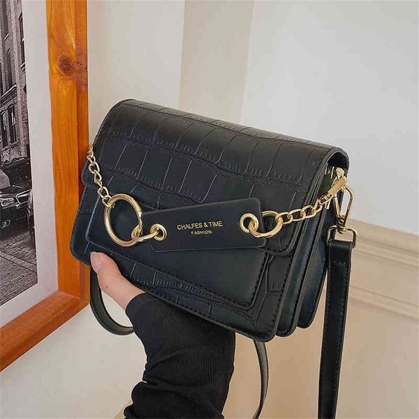 

small square stone pattern stitching fashion foreign style portable ins small single spring and summer armpit 80% off purse sales