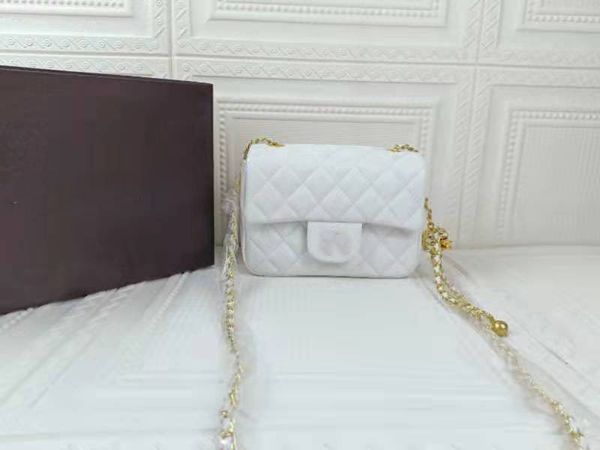 

new version of golden ball flap bags lamb flap bag evolution classic flap innovation interpretation square fat man appearance retro gold har