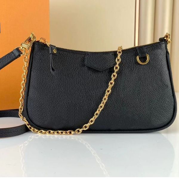 

elling shoulder bags luxurys bag 5a designer handbag women crossbody bag chains ladies composite tote canvas genuine real leather handbags m