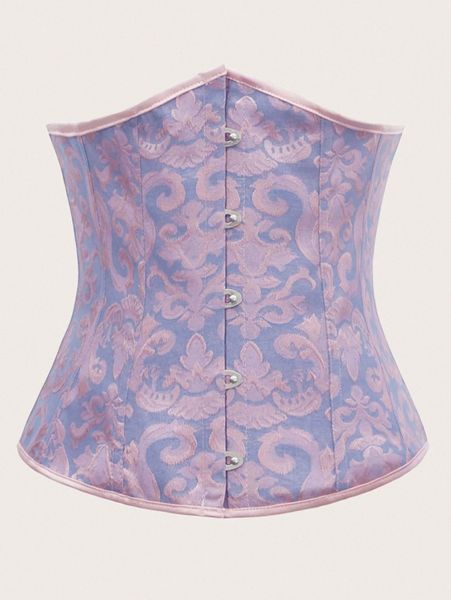 

plus baroque underbust corset a5xh#, Black;white