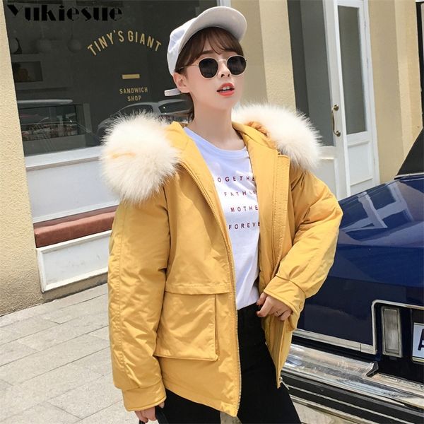 

women parkas winter ladies casual short coats woman jackets winter women hooded cotton parkas warm coat outwear plus size 210412, Black