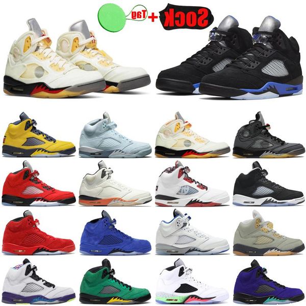 

boots racer blue men basketball shoes 5 5s jumpman sail metallic jade horizon oreo quai 54 bluebird what the shattered backboard mens traine, Black