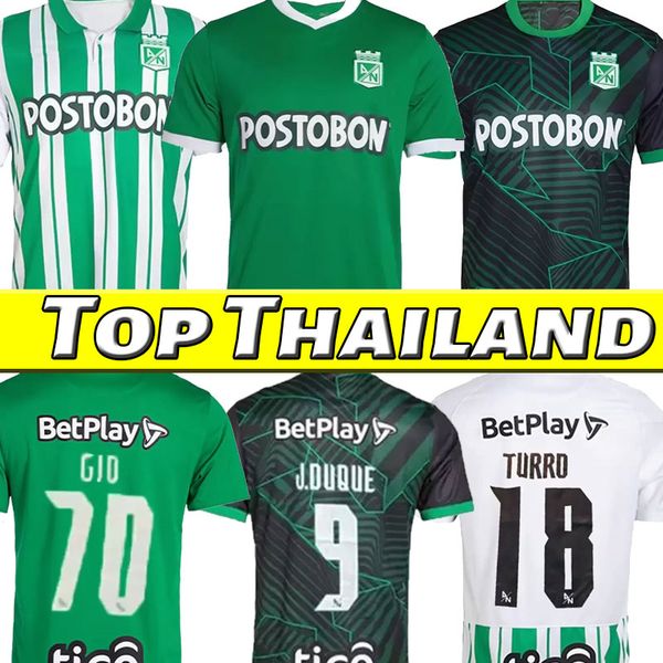 

2022 atletico nacional medellin soccer jersey 22 23 gio andrade d.pabon turro j.barrera home away third football shirt j.duque, Black;yellow