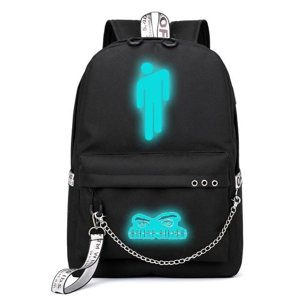 16inch sacos de escola USB recarregáveis ​​mochilas estudantes casuais mochila ao ar livre mochila