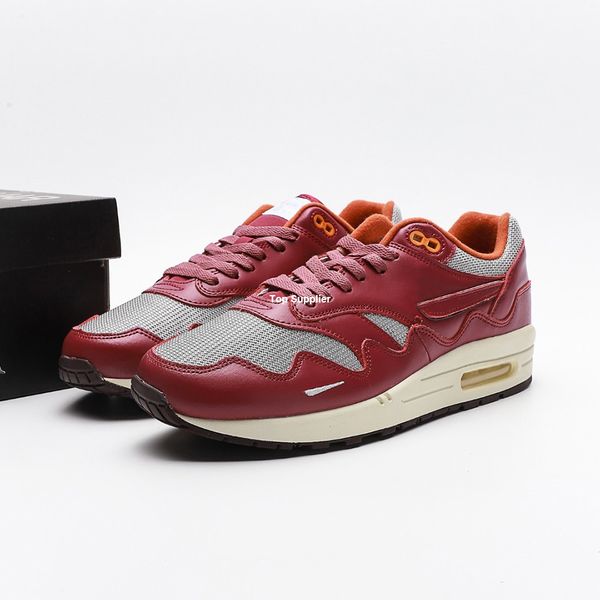 

shoes patta rush maroon men sports women sneakers trainers man do9549-001