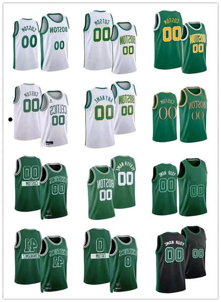 

75th custom men boston''celtics''jersey jayson 0 tatum al 42 horford jaylen 7 brown marcus 36 smart basketball jerseys, Black;red