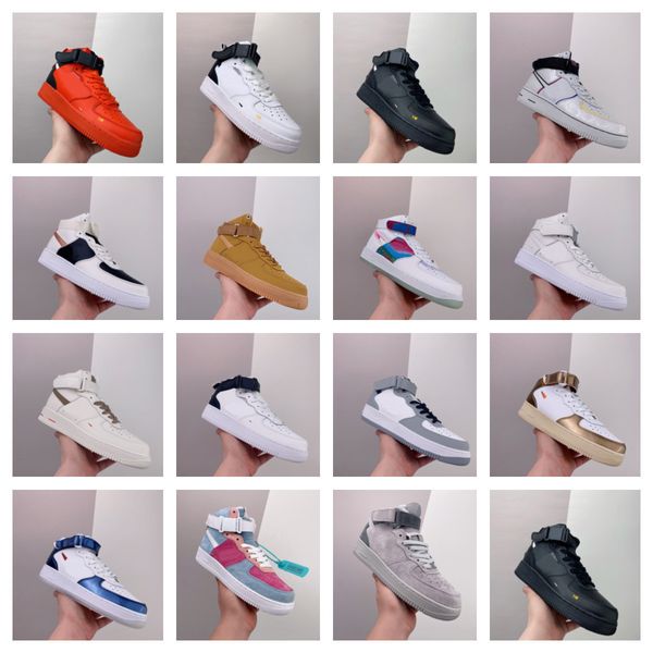 

airforces men women designer casual shoes flyline af1s high 07 running shoes mid retro prm qs sports skateboarding one 1 easter egg cut trai