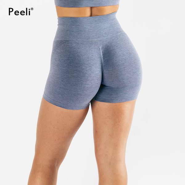 

high waist amplify seamless shorts women scrunch butt yoga shorts push up gym shorts athletic booty workout short women clothing 220805, White;black