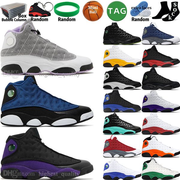 

brave blue red flint bred hyper royal 13 13s mens basketball shoes del sol court purple black cat chicago lucky island green cny men sports