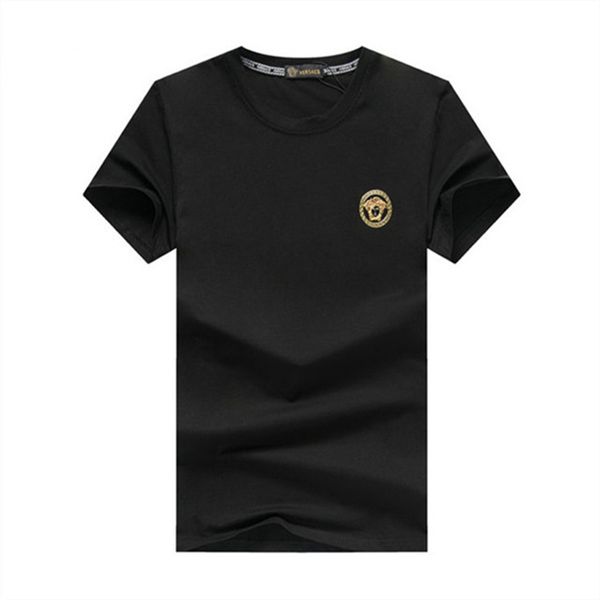 

luxury designer men's t-shirts dress shirt summer men's and women's with monogrammed casual fashion streetwear multiple color, White;black