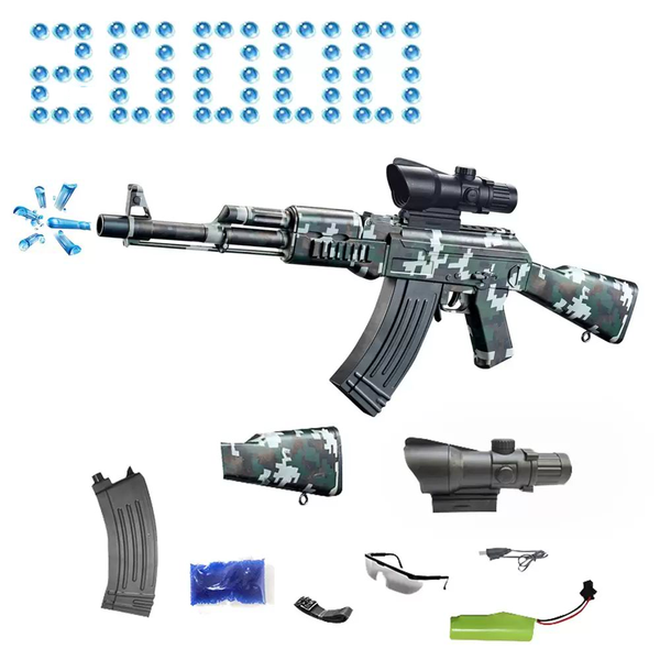 

ak47 gel blaster gun toy paintball pistol 20000 water bullets gun electric rifle sniper for adults boys cs fighting outdoor games pubg m416