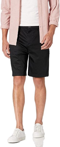 

palms men's 9" inseam cotton tencel chino short p2oj#, White;black