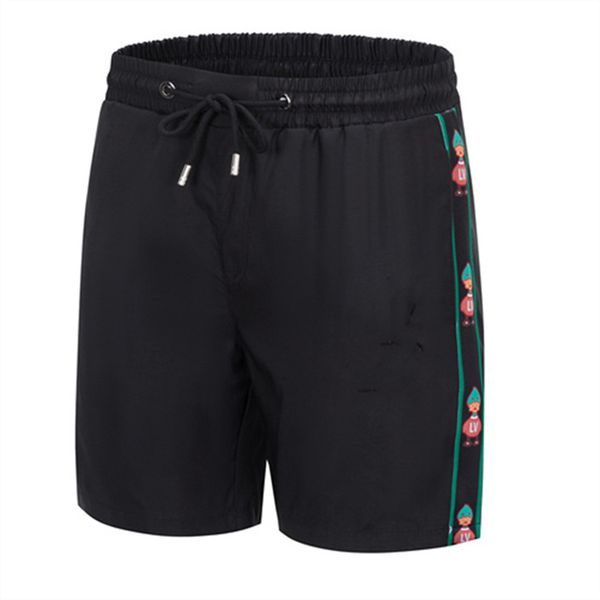

mens summer designer shorts fashion loose swimming suits womens streetwear clothing quick drying swimwear letters printed board beach pants, White;black