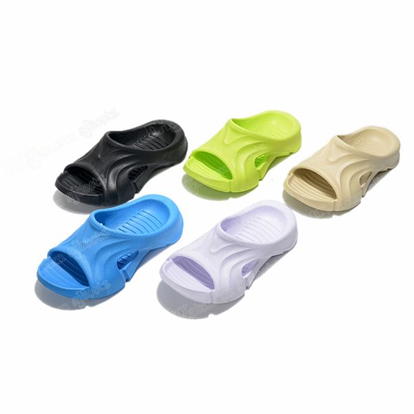 

men women designer pool sandals rubber summer slides beach mold slip-on flip flops black fluo green white beige blue pink mens slipper paris