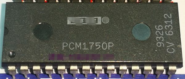 Pcm1750p. PDIP28, componentes eletrônicos IC Dual CMOS de 18 bits Monolíticos A / D Conversor A / D Integrado Circuits ICs, Dual Em Linha 28 Pins Plastic Packs, PCM1750 Chips