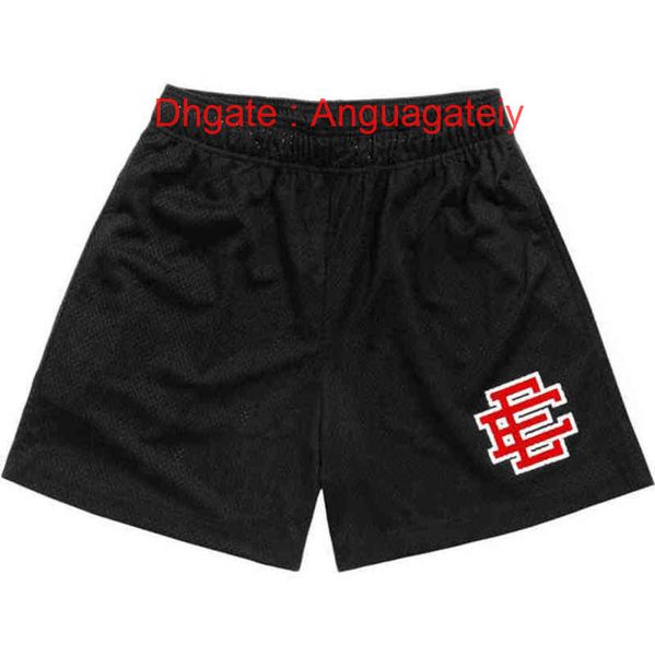 

luxury summer men's brand shorts fashion eric emanuel ee basic short designers new york city skyline fitness beach breathable women mes, White;black
