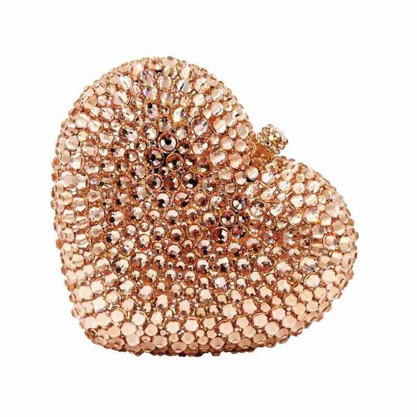 

nxy evening bags bolso de noche dorado para fiesta, cartera lujo con diamantes imitaciÃ³n, bolso mano 0428