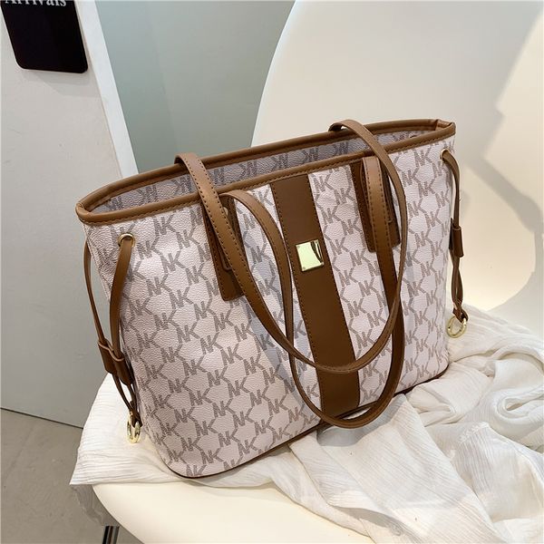 

burminsa letter printing large tote shoulder bags for women brand designer roomy female shopper luxury work ladies handbags 2022