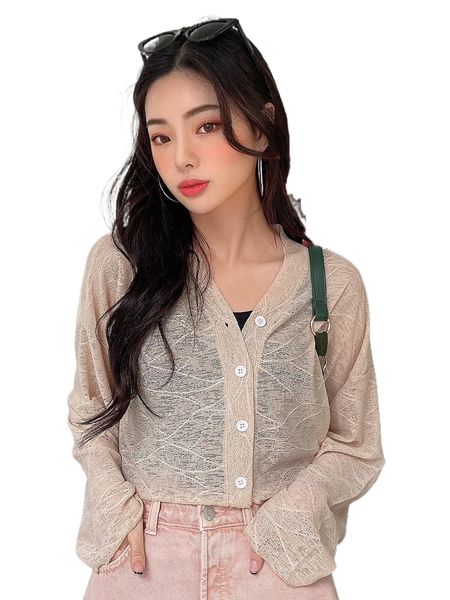 

dazy drop shoulder button up 88z5#, White