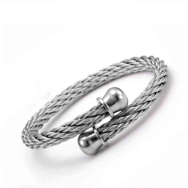 

luxury brand men male gold necklace link charm bracelets stainls steel braided open cuff sporty fashion bracelets bangl, Golden;silver