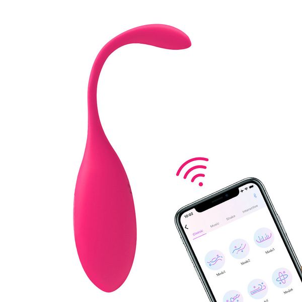 App controlado por vibradores vibratórios Brinquedos sexuais para mulheres sem fio estimulador de ponto de ponto Panties Vibrador Vibrador Vaginal Kegel Ball