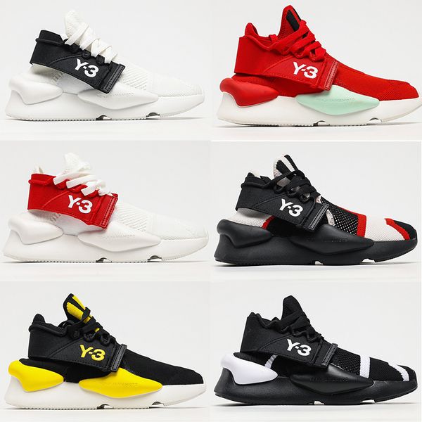 

mens kaiwa shoes designer sneakers kusari ii red yellow black white fashion y3 women trendy lady y-3 casual trainers