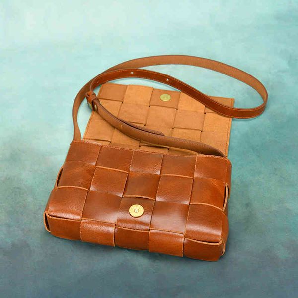 

venetas handbag bottegav 2022 oil wax cow woven one shoulder messenger head leather women's bag zhvs