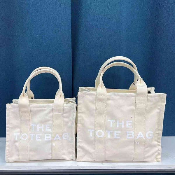 

evening bags tote bag designer women classic letters shoulder canvas casual solid color commuter handbags crossbody bags purse 220607