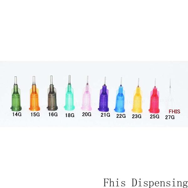 Großhandel 14G-27G mit ISO-Standard-Dosiernadeln, PP-Luer-Lock-Nabe, 0,25-Zoll-Schlauchlänge, Präzisions-S.S.-Dosierspitzen mit stumpfen Spitzen