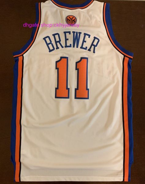 

ny stitched rare vintage ronnie brewer basketball jersey mens kids throwback jerseys, Black