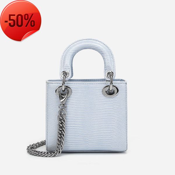 

fashion luxury designerbag 2022 new trendy women's leisure handbag chain small square single shoulder messenger diana bag