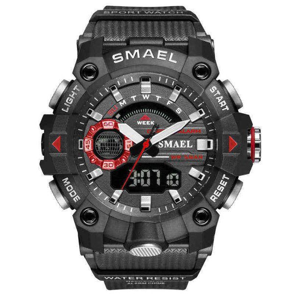 

huiya06 sports function cross-border electronic watch new single movement mens watch outdoor luminous waterproof watchet, Slivery;brown