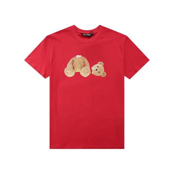 

wholesaler 2022 t shirt for men tshirts shirts mens casual women short sleeve designer printed letter couple models bears cotton short sleev, White;black