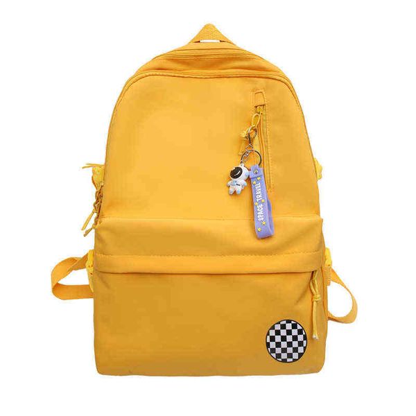 

backpack high school bags for teenage girls student women nylon bookbag large capacity 220628