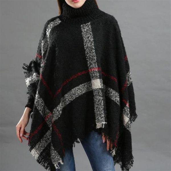 

ladies' cloaks collar collar warmth loose fringed cloak shawl fashion warmth and skin care209v, Blue;gray