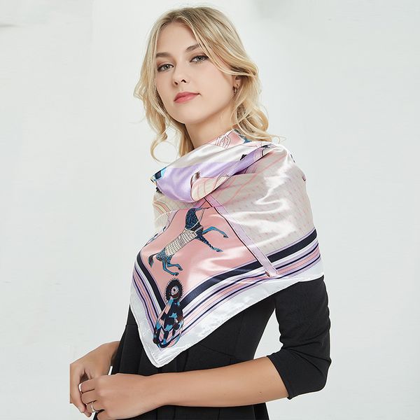 

designer silk scarf mens luxury scarf womens four season shawl fashion letter scarves size 90x90cm 23 color optional exquisite, Blue;gray