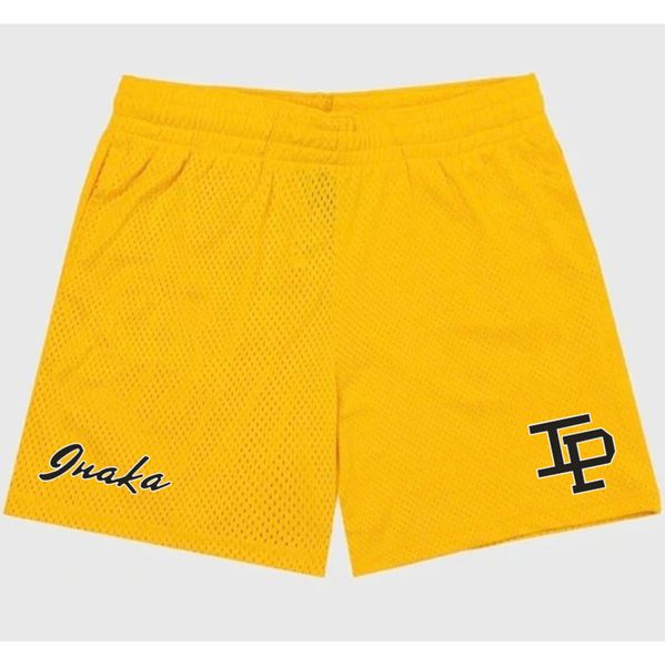 

inaka power casual men's shorts fashion mesh breathable loose bottoms gym classic men eric emmanuel basic sports pants women ee beach s, White;black