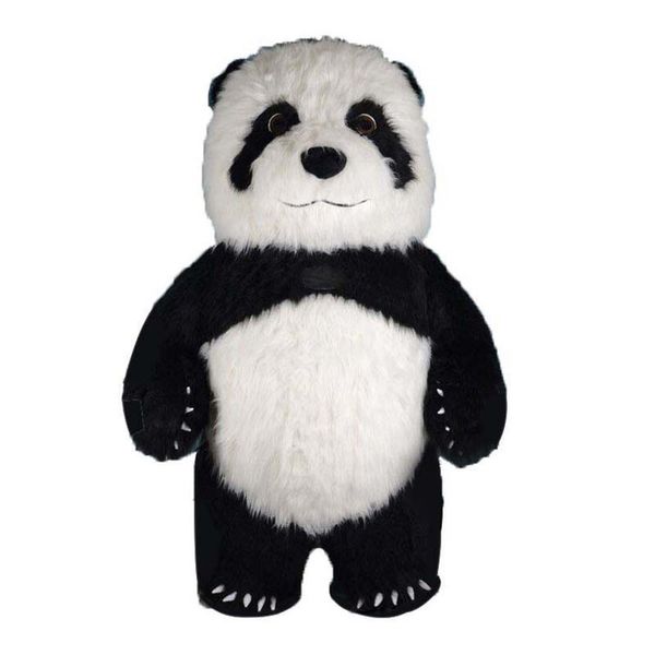 

mascot doll costume panda inflatable mascot for advertising 3m tall customize for animal cartoon mascotte costumes panda adulte maskot, Red;yellow
