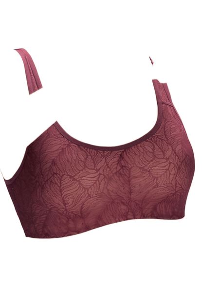 

luvlette contrast lace wireless bra z0wc#, Black;red